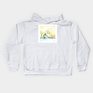 Farmland Barn Kids Hoodie